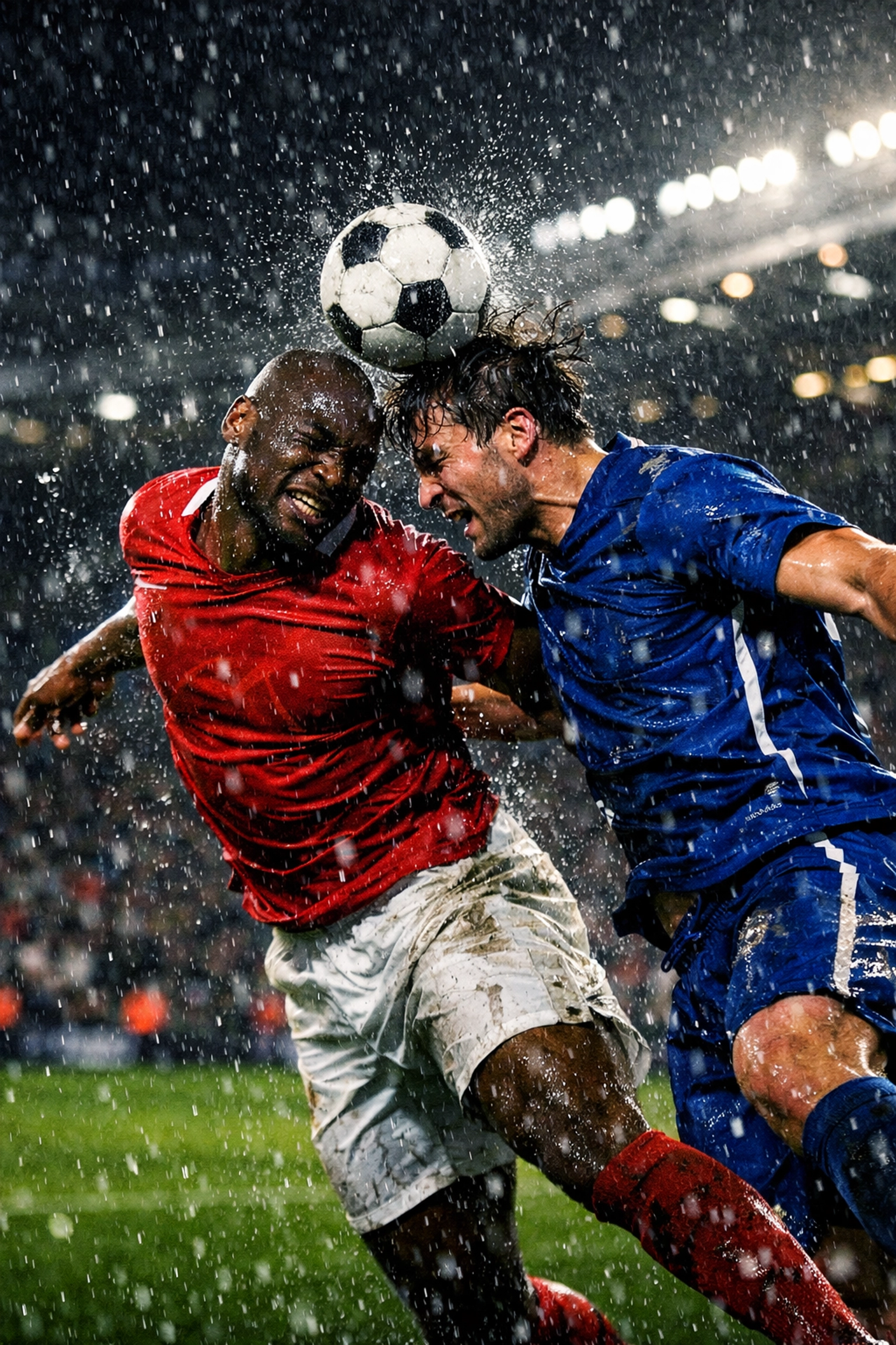 Kopfballduell zwischen West Ham und Brentford im FA Cup – Fokus auf Standards und xG-Werte.