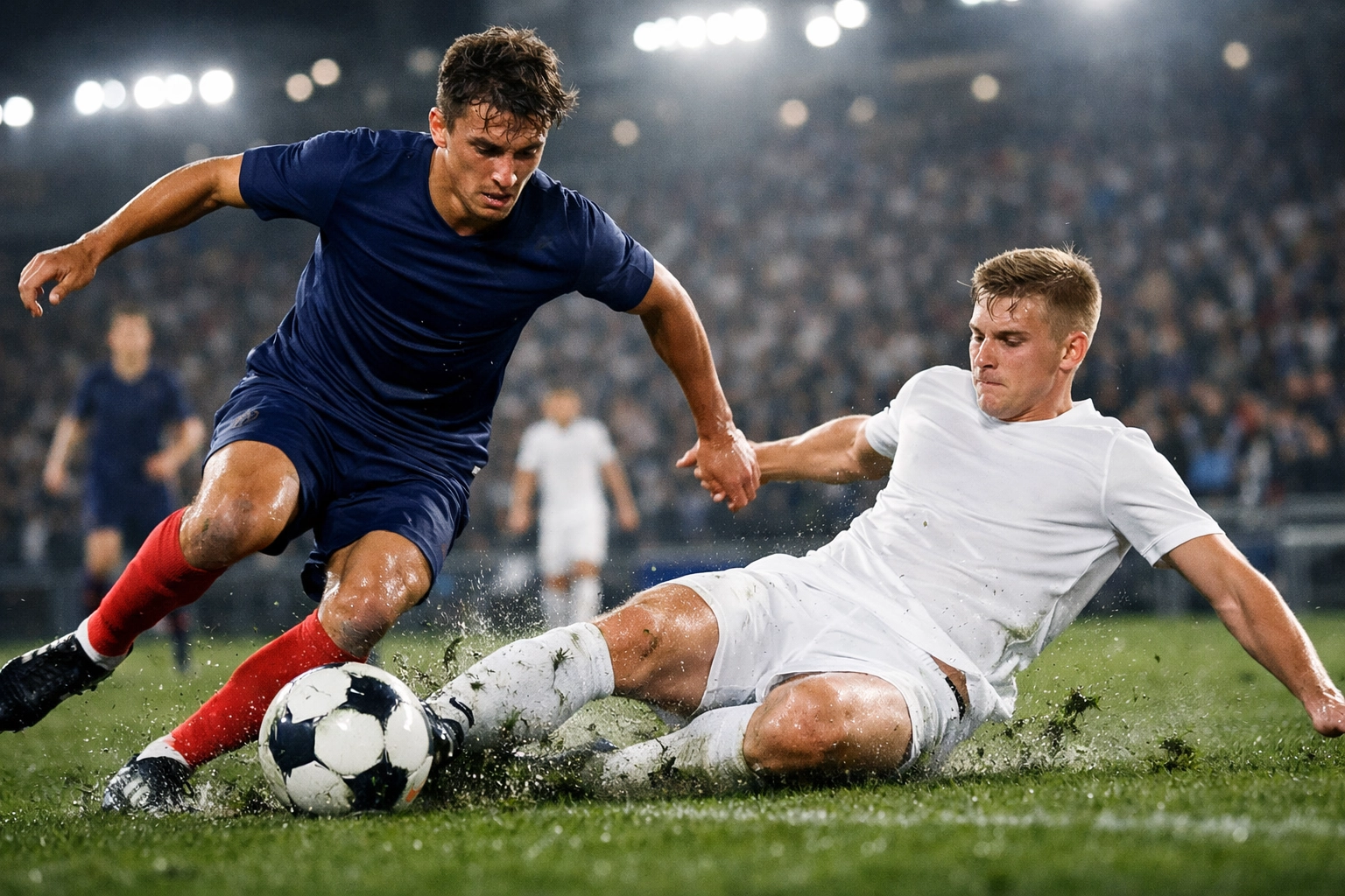 Action im Spiel Frankreich gegen Island bei der U21 EM Qualifikation am 30. März 2026.