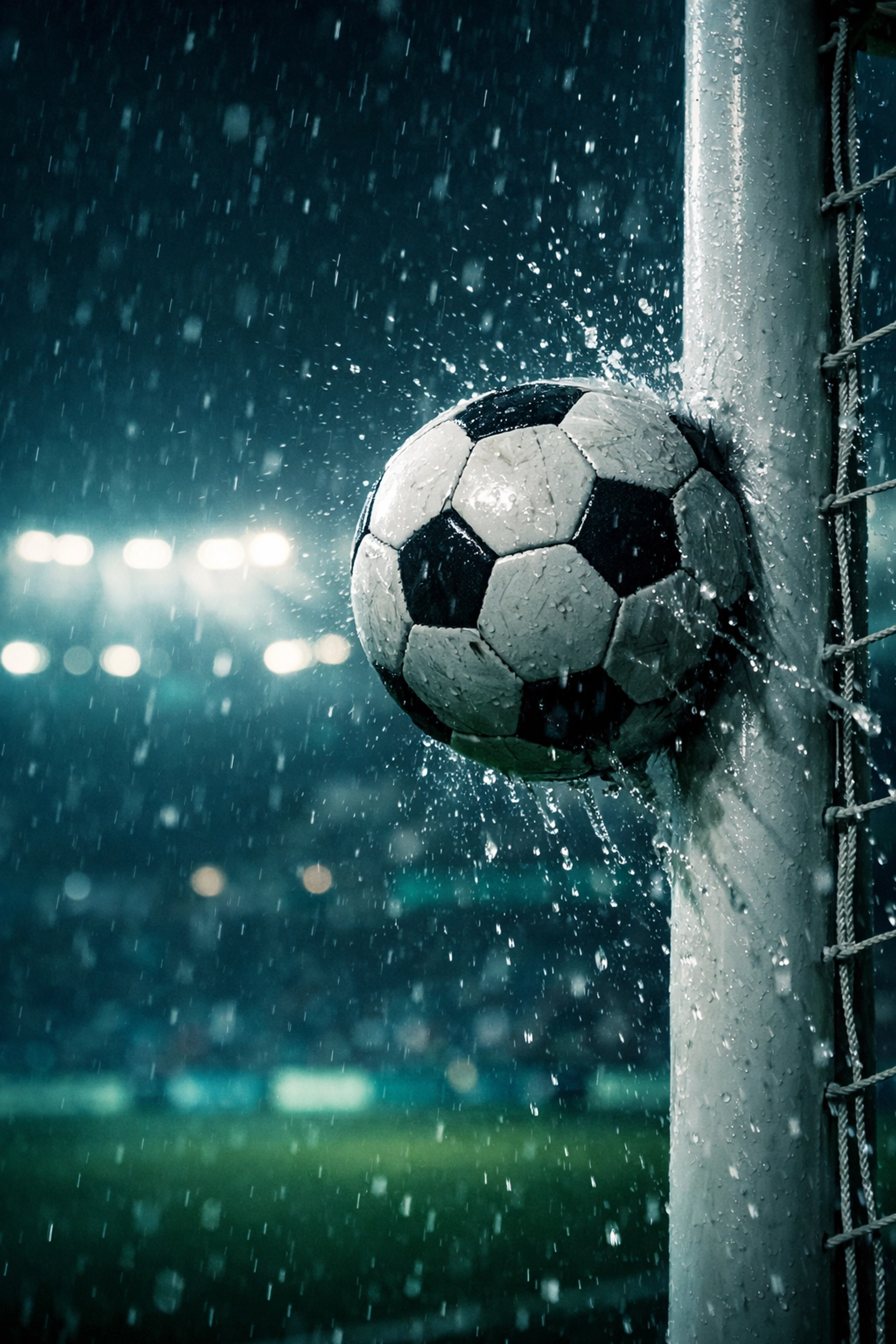 Lazio Rom xG Analyse: Fußball trifft Pfosten zur Veranschaulichung der Pechsträhne gegen Sassuolo.