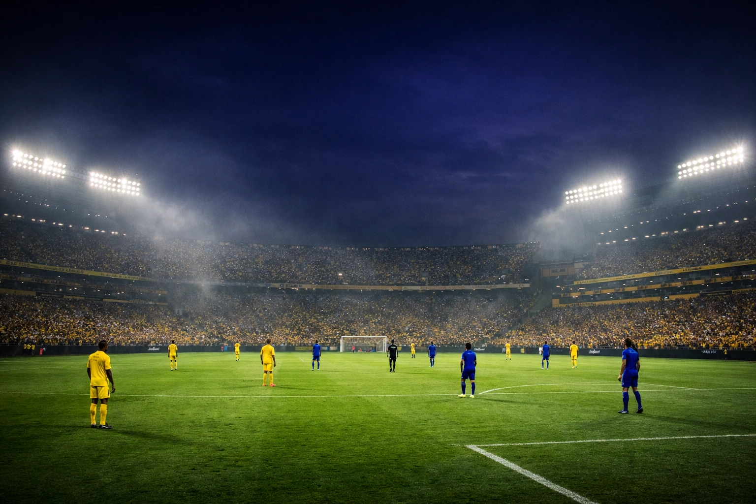 Flutlichtspiel im Estadio Monumental Banco Pichincha: Barcelona SC gegen Cruzeiro in der Copa Libertadores.
