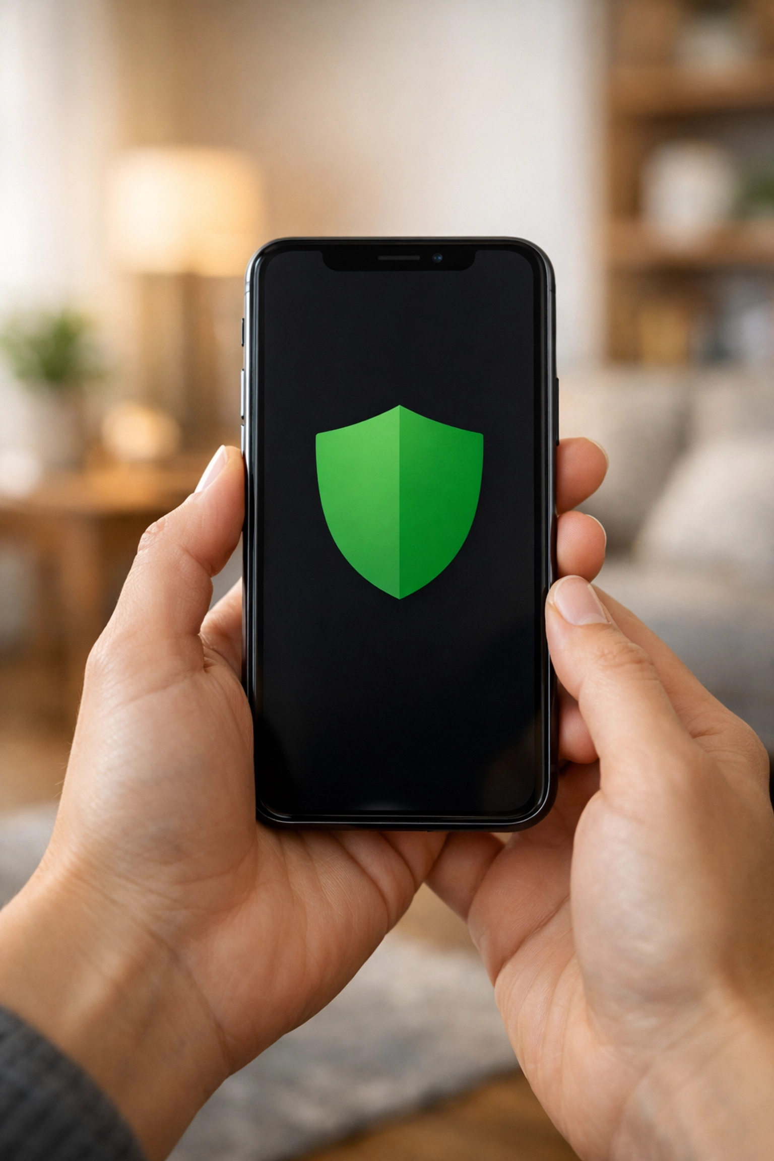 Smartphone mit Schutzsymbol illustriert den verbesserten Spielerschutz in Österreich.