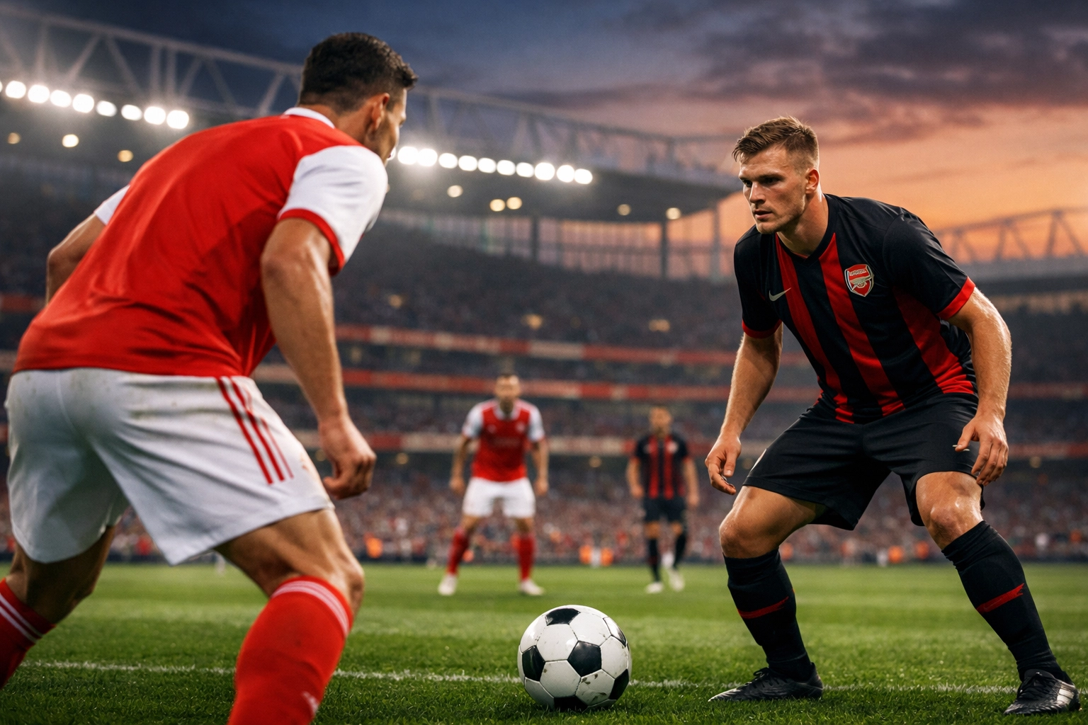 Taktische Analyse der Pressingzonen von Arsenal gegen Bayer Leverkusen im Emirates Stadium Taktische Aufstellung und Pressingzonen Emirates Stadium