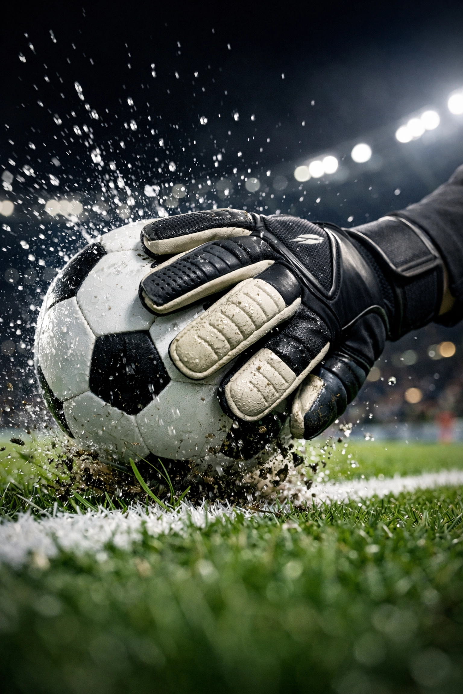 Eine Torwart-Parade symbolisiert defensive Stabilität in der statistischen Spielanalyse.