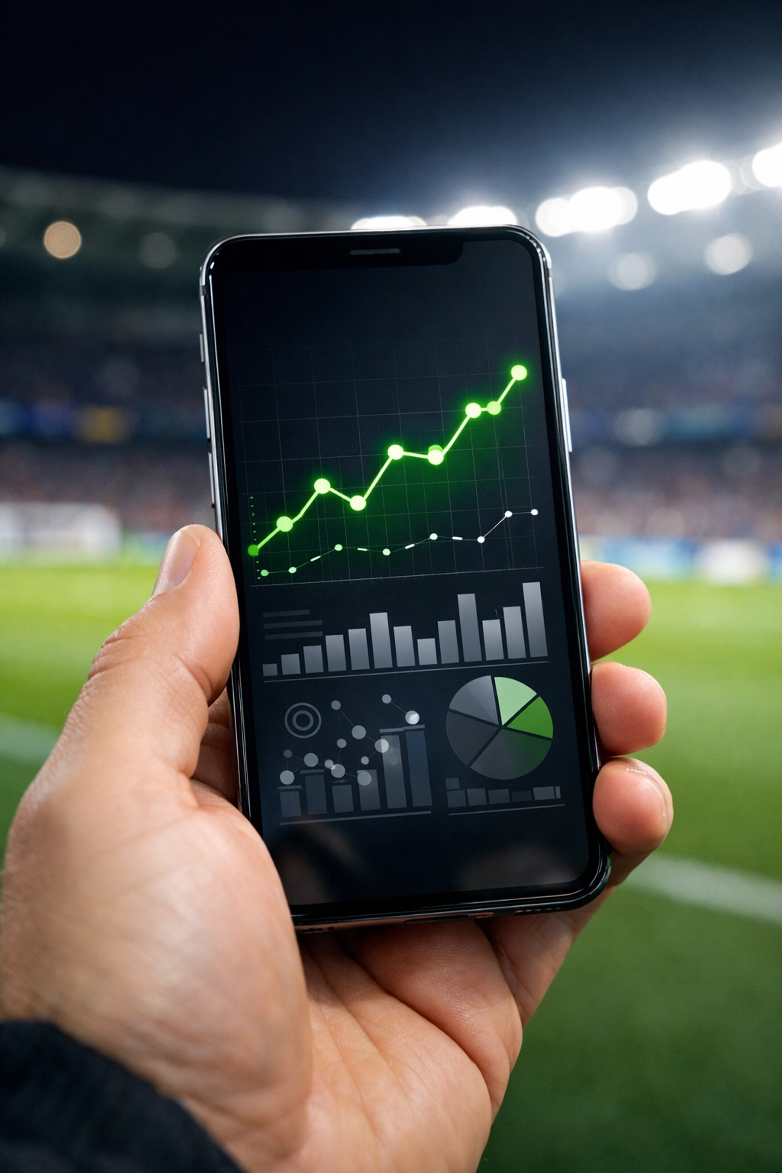 Analyse von Wettquoten und Markttrends für fußball prognosen heute im Stadion.