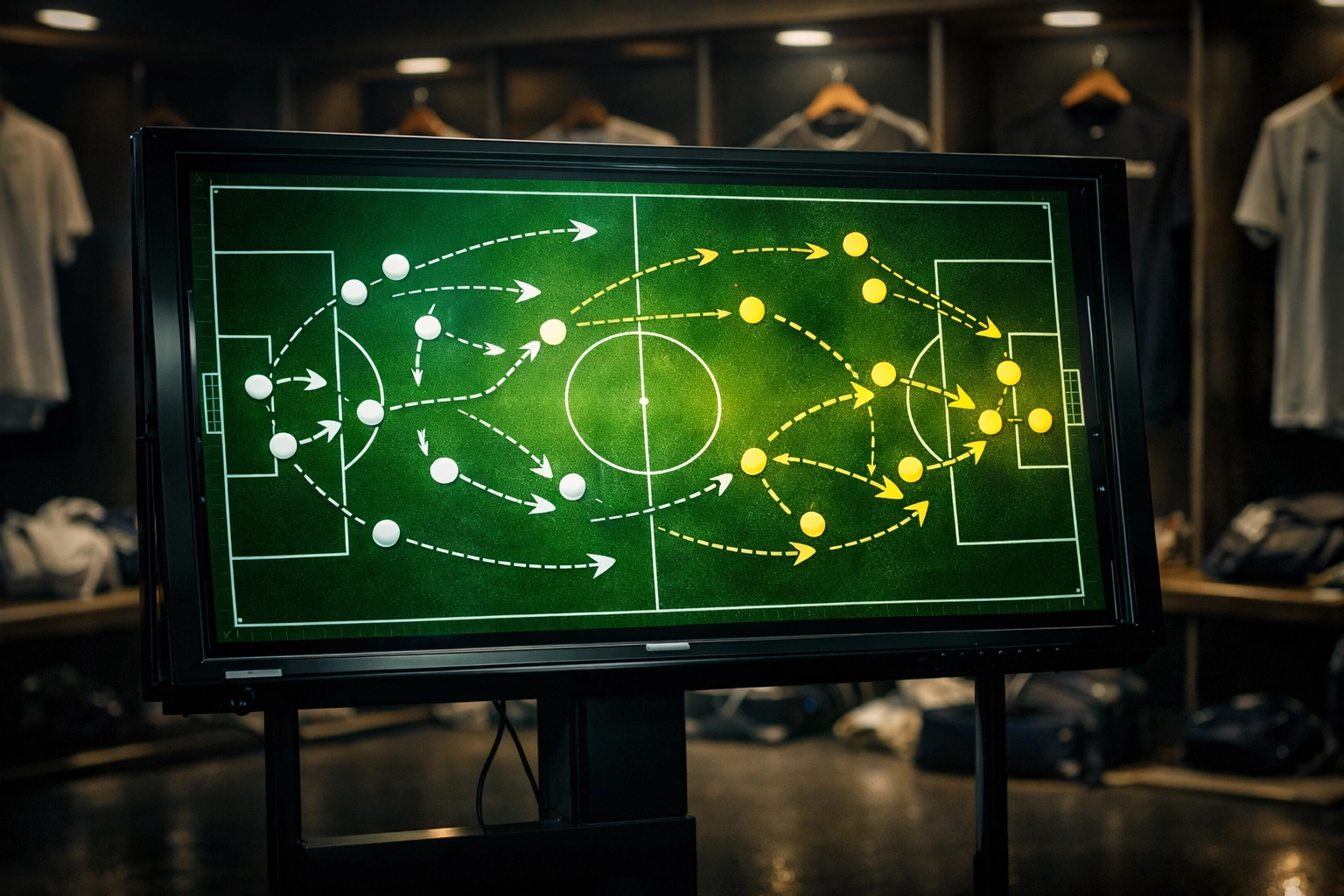 Taktische Analyse der Formationen und Spielzüge für SC Freiburg gegen Bayern München.