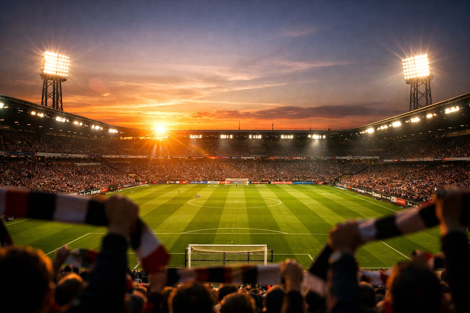 Bundesliga Stadion bei Flutlicht für präzise Analysen der Gewinnchancen heute