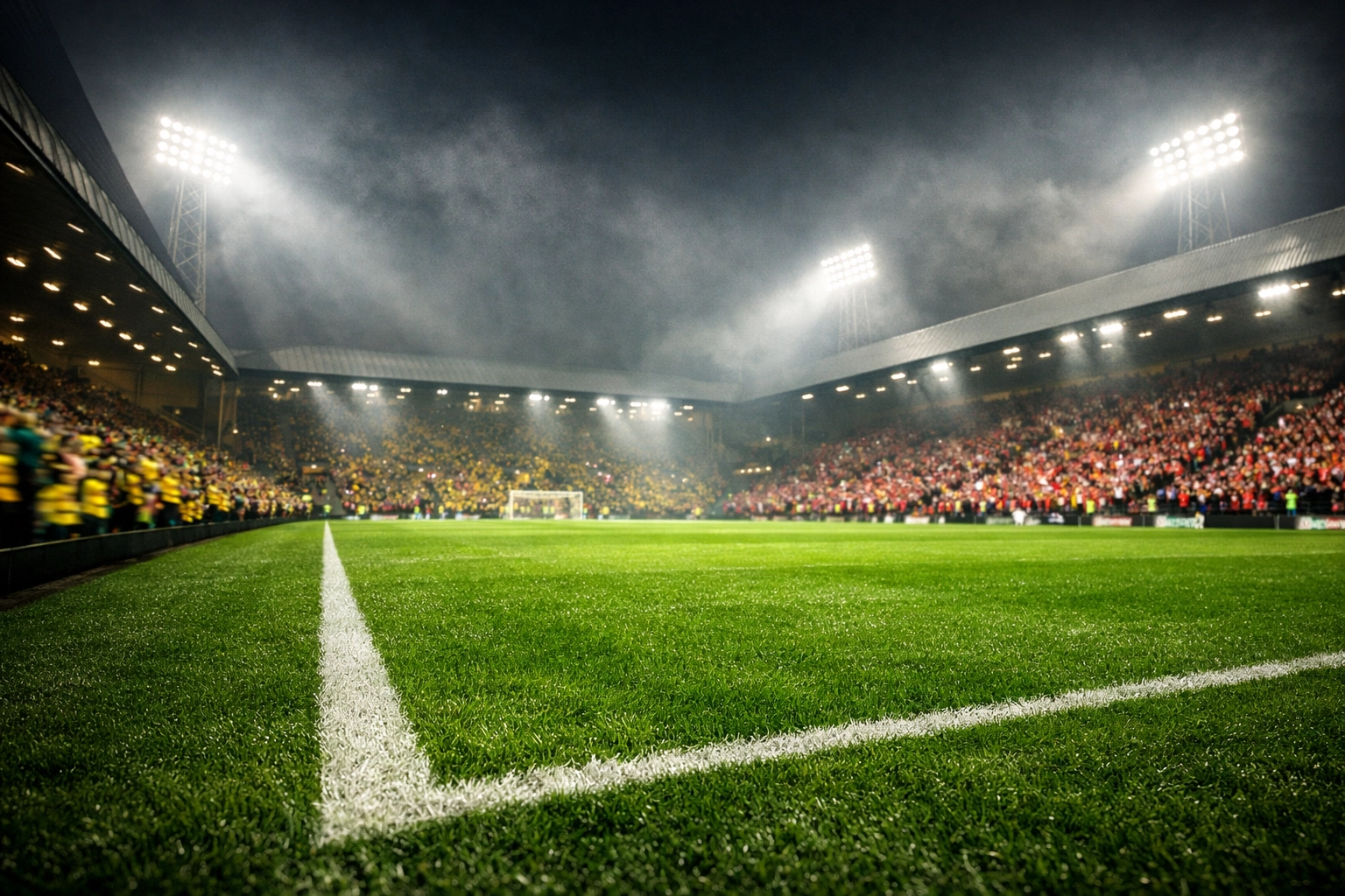 Stadionatmosphäre beim Championship Spiel Norwich gegen Sunderland an der Carrow Road.