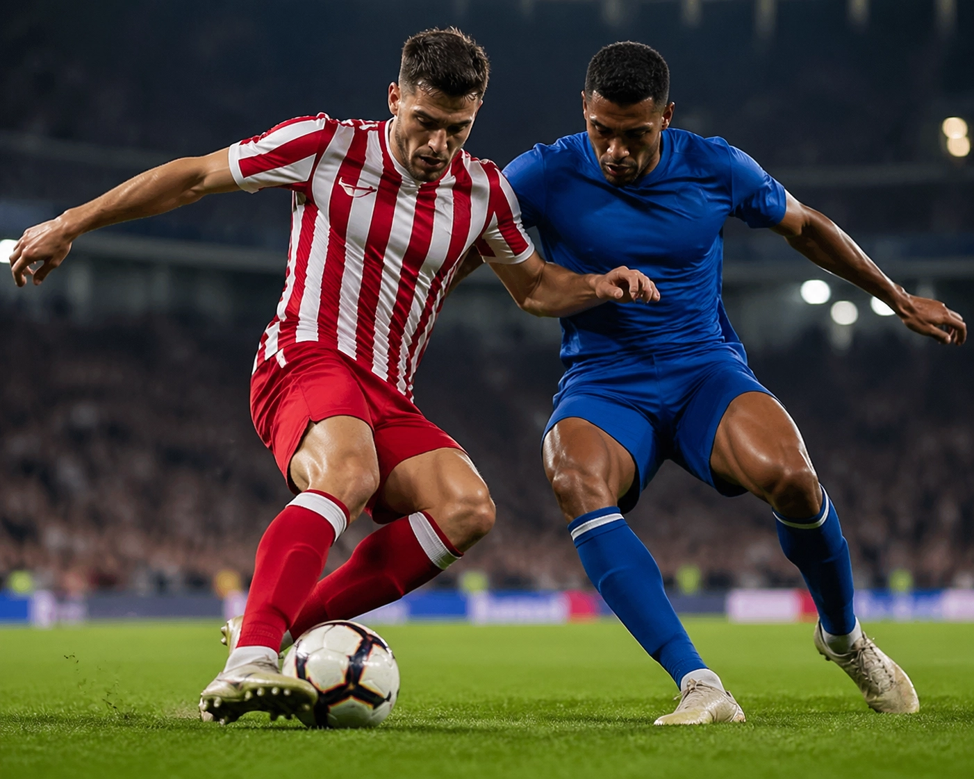 Dynamischer Zweikampf im Championship-Spiel zwischen Southampton und Ipswich Town.