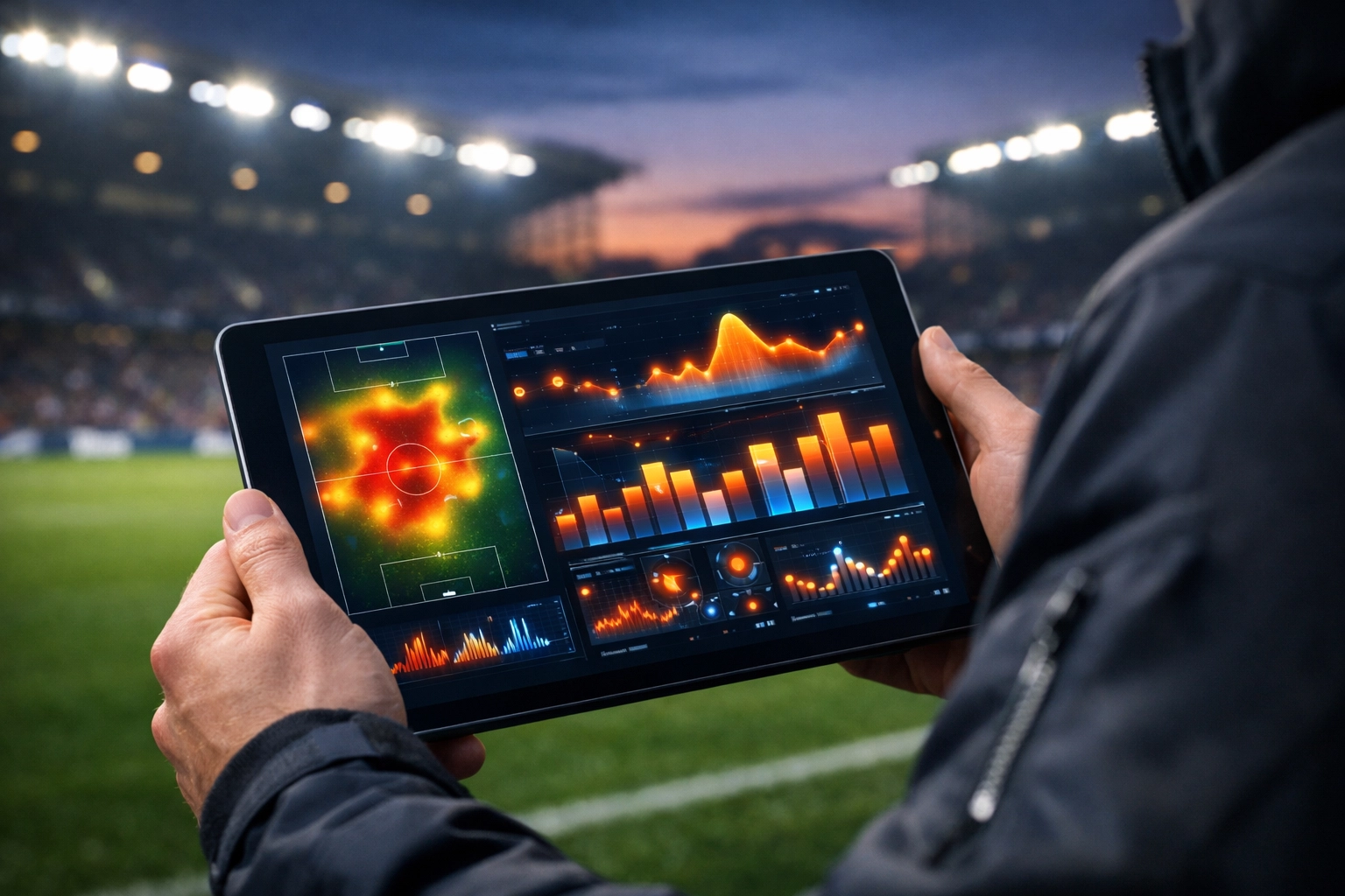 Datenanalyse der Expected Goals für Stuttgart gegen Borussia Dortmund im Stadion.