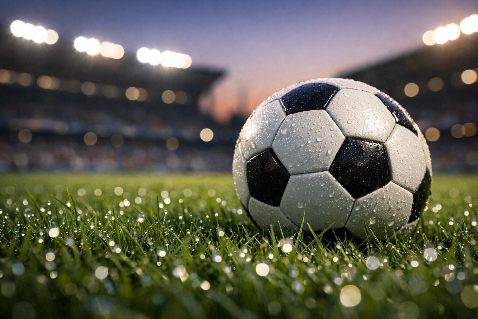 Detailaufnahme eines Fußballs im Stadion zur Analyse der Wettquoten für Lecce gegen Florenz