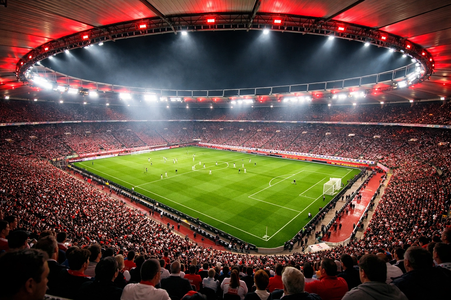 Atmosphäre in der MHPArena beim Bundesliga-Heimspiel des VfB Stuttgart gegen den BVB