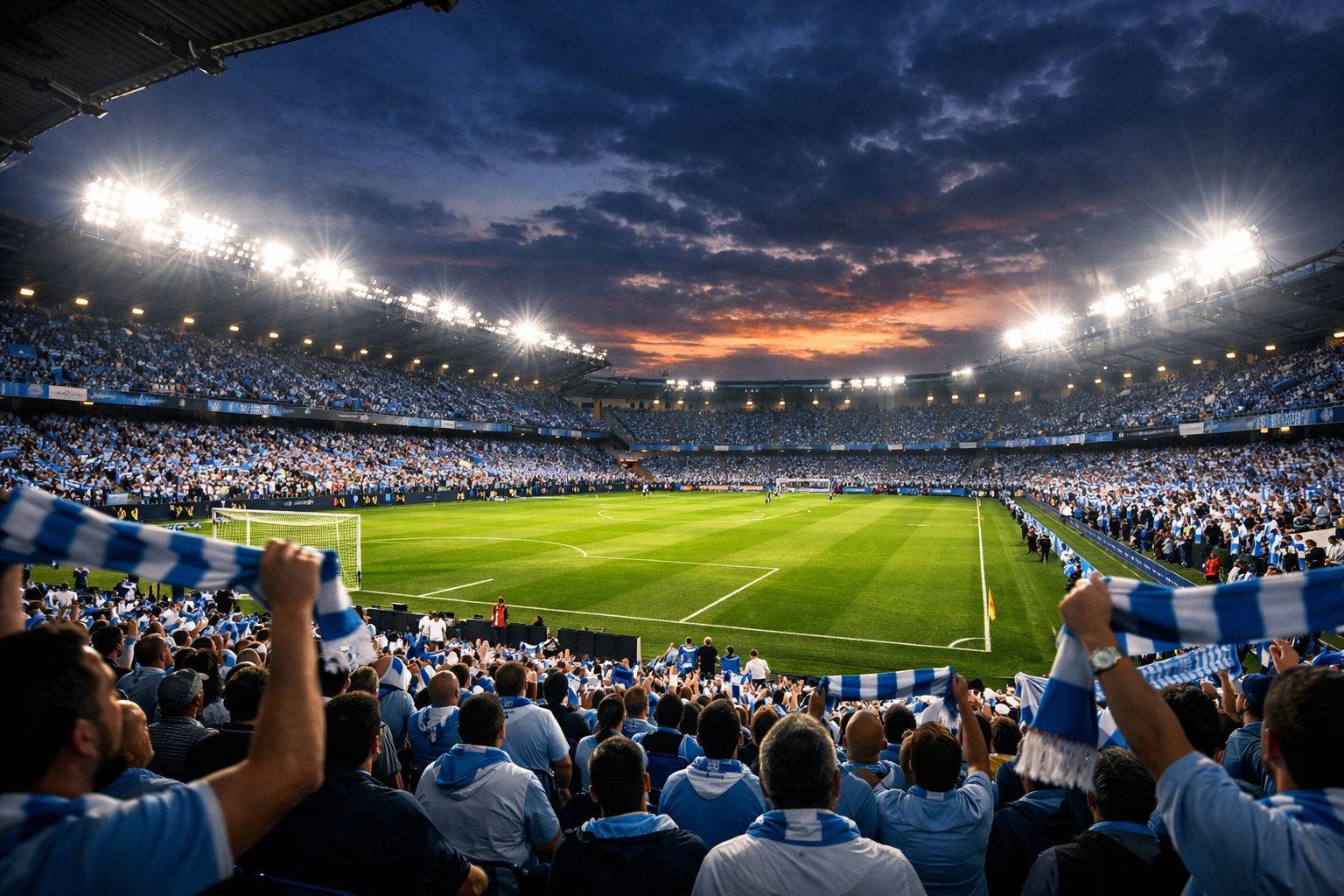 Flutlicht-Atmosphäre im Balaídos Stadion für Europa League Tipps Celta Vigo vs Freiburg.