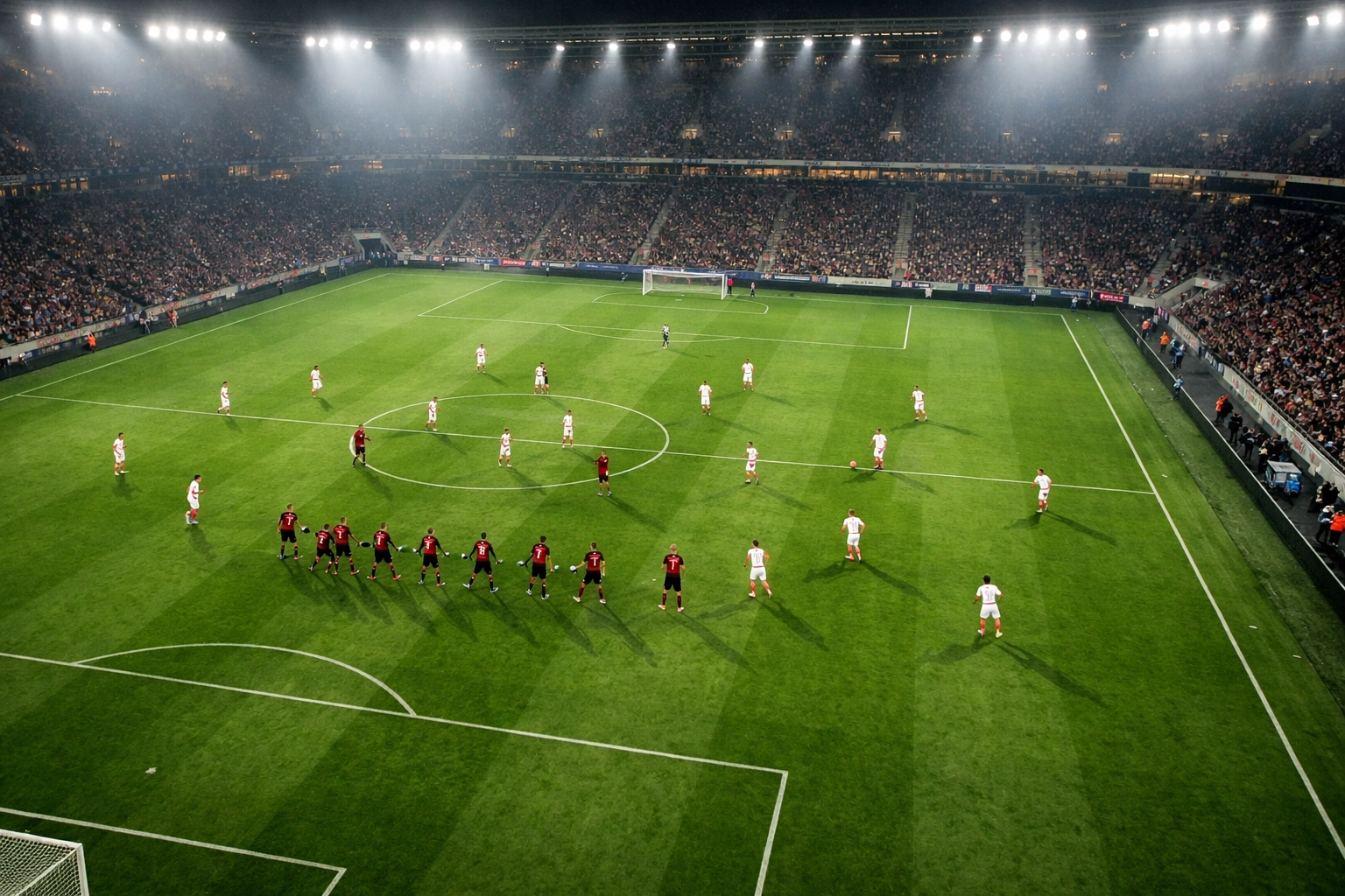 Taktische Analyse von RB Leipzig gegen Union Berlin: Hohes Pressing gegen einen tiefen Abwehrblock.