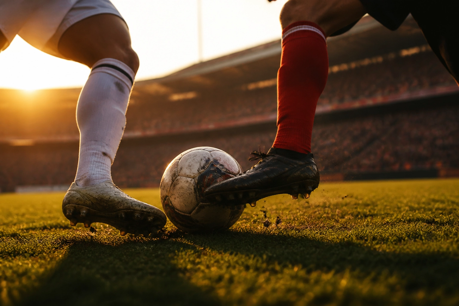 Taktischer Zweikampf im Mittelfeld beim LaLiga Spiel Valencia gegen Rayo Vallecano.