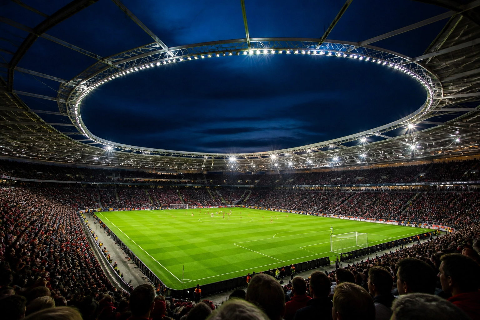 Blick in die BayArena für die bundesliga wettanalyse heute zwischen Bayer Leverkusen und Hamburg.