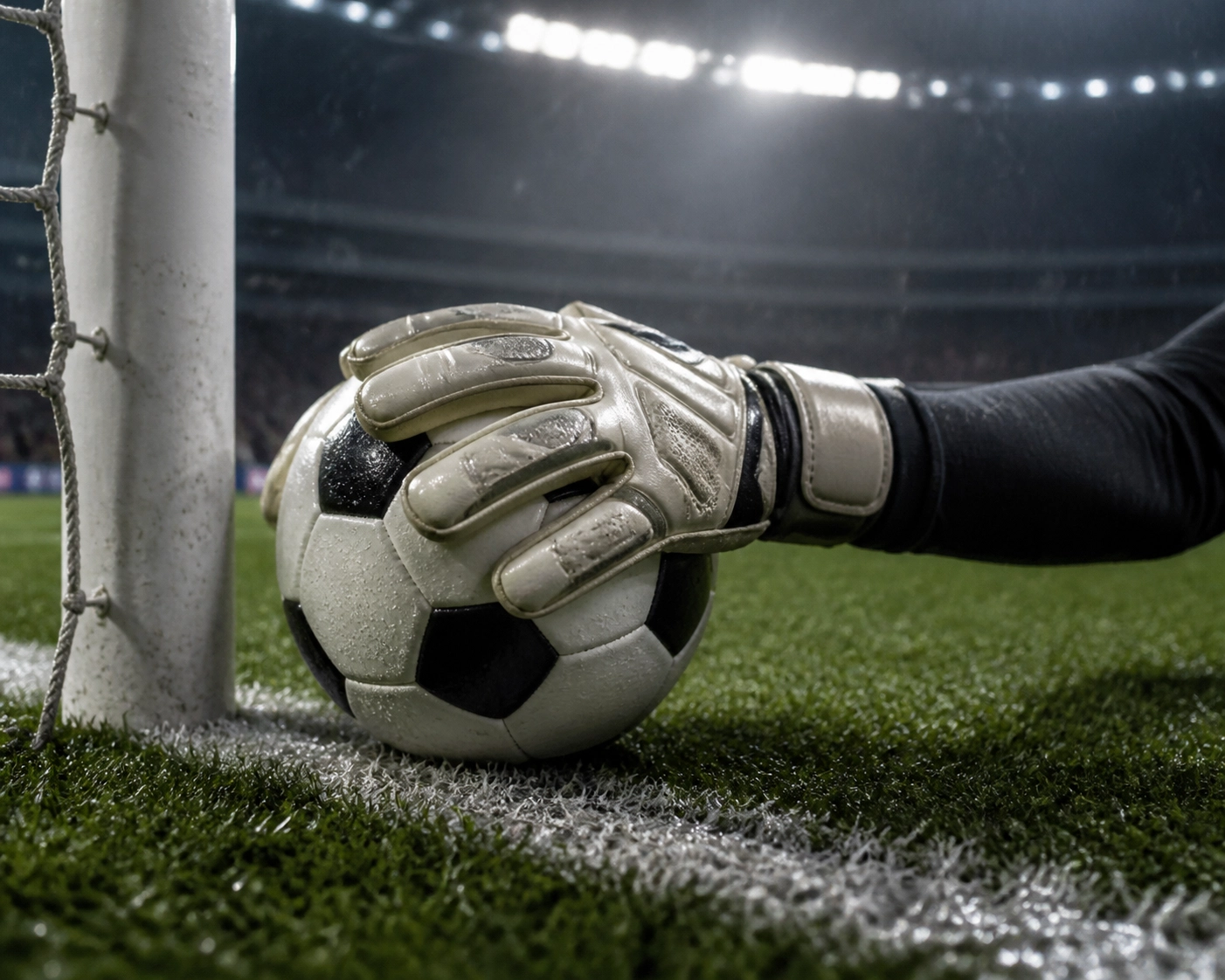 Starke Defensivleistung: Ein Torwart fängt den Ball sicher während einer La Liga Analyse.