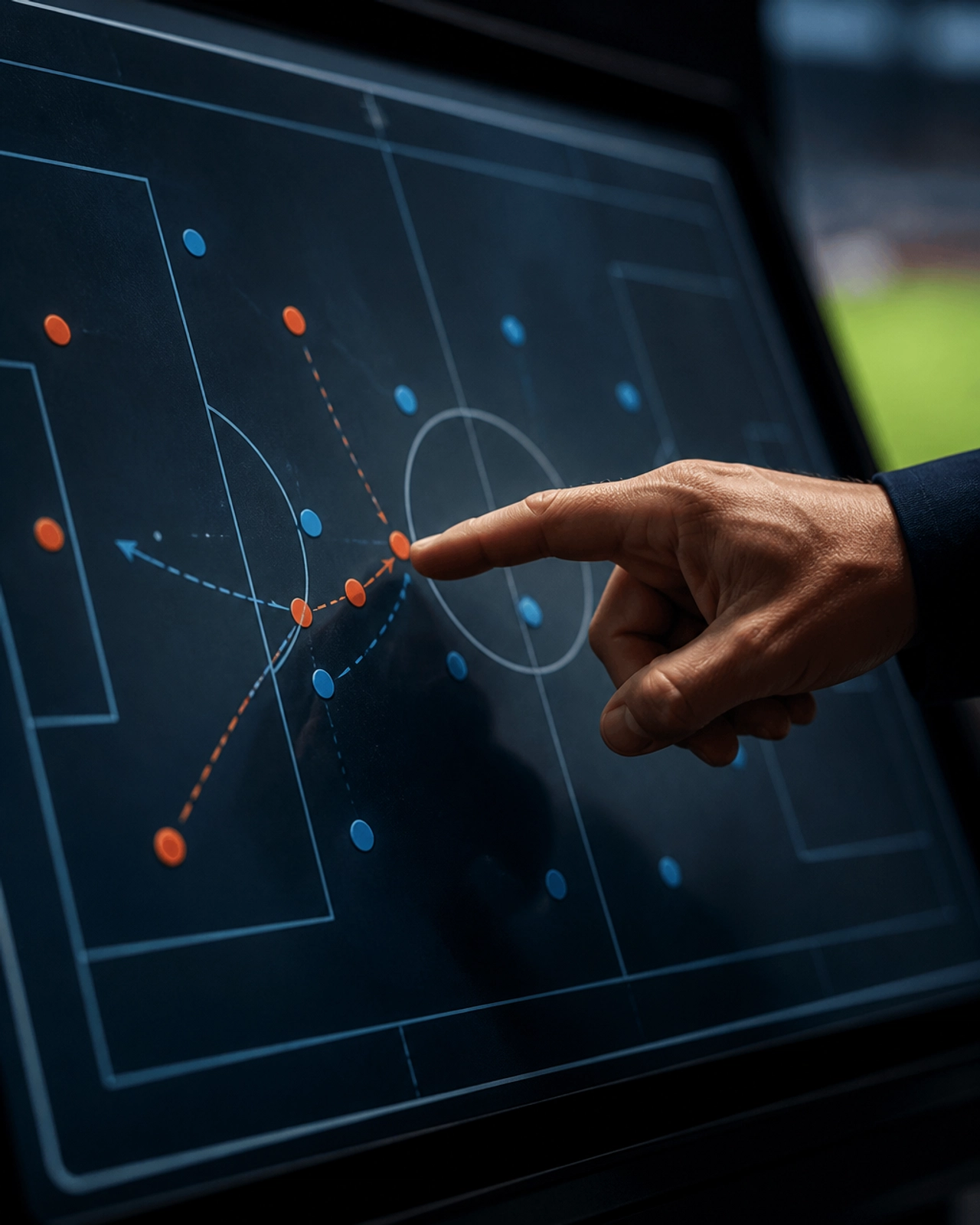 Präzise taktische Analyse am Bildschirm