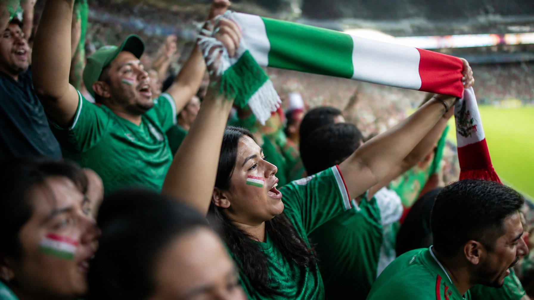 Die mexikanischen Fans sorgen für eine unvergleichliche Stimmung im Gastgeberland