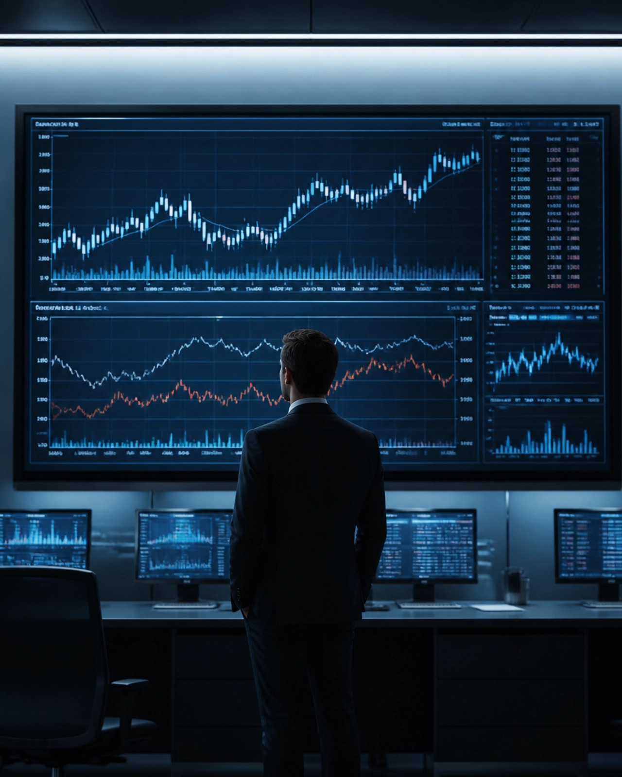 Marktanalyse und Quotenverlauf in einem professionellen Umfeld visualisiert