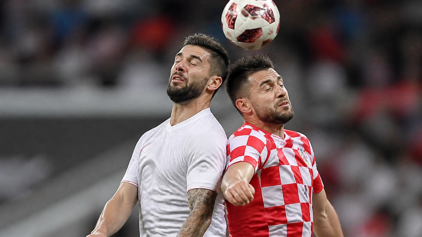 England und Kroatien im Kopfballduell um die Vorherrschaft in Gruppe L.