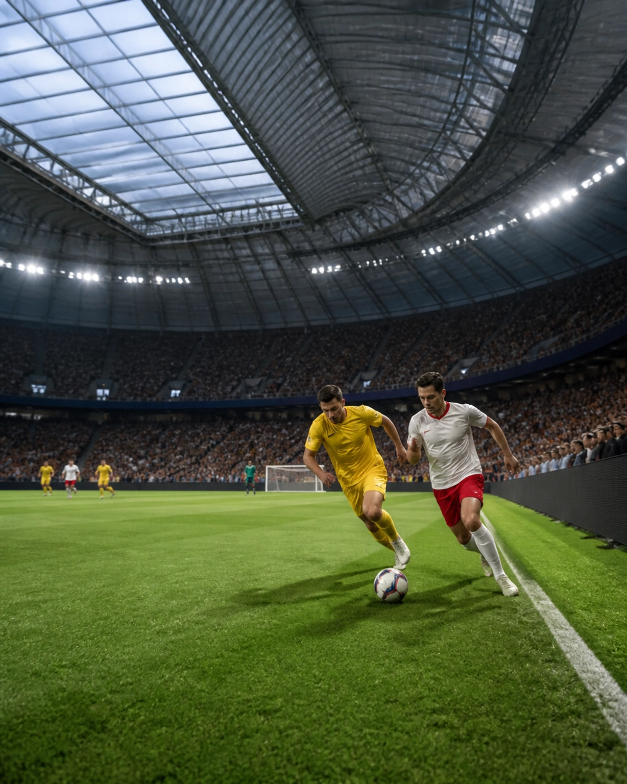 Stadionatmosphäre in Vancouver vor dem Spiel Australien gegen Türkei
