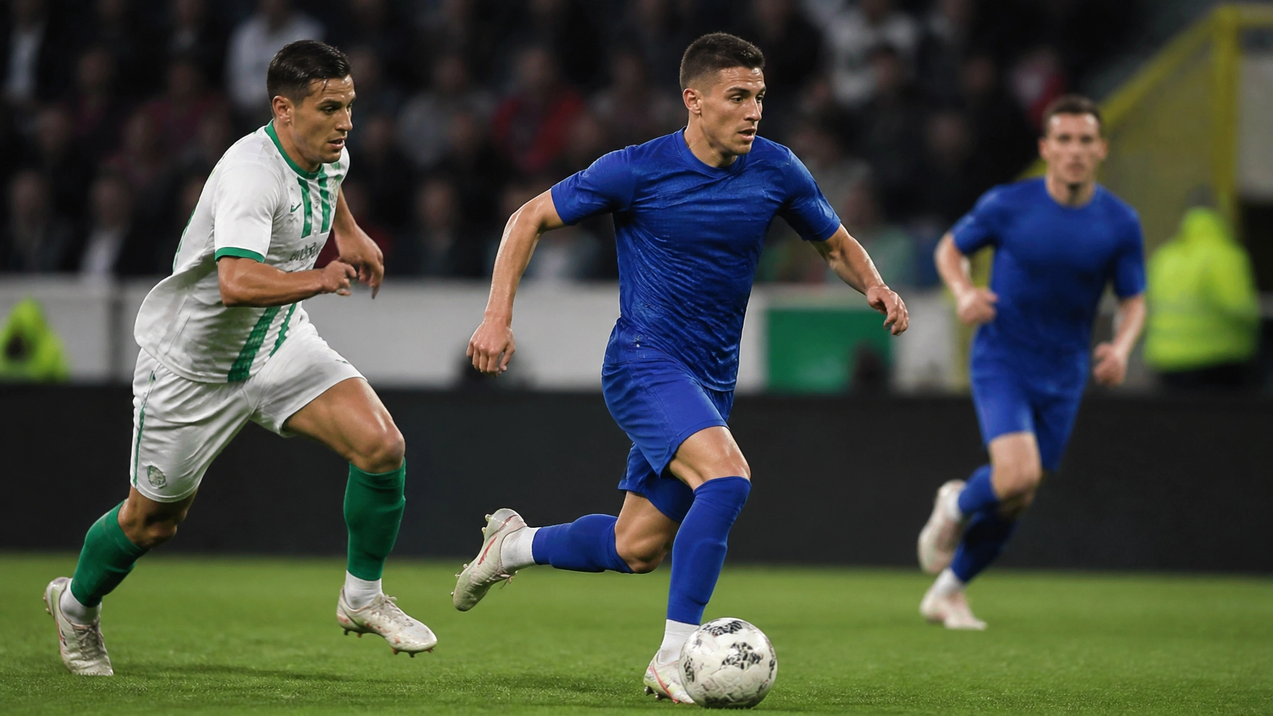 Action-Szene eines Fußballspiels zwischen Frankreich und dem Senegal bei der WM 2026