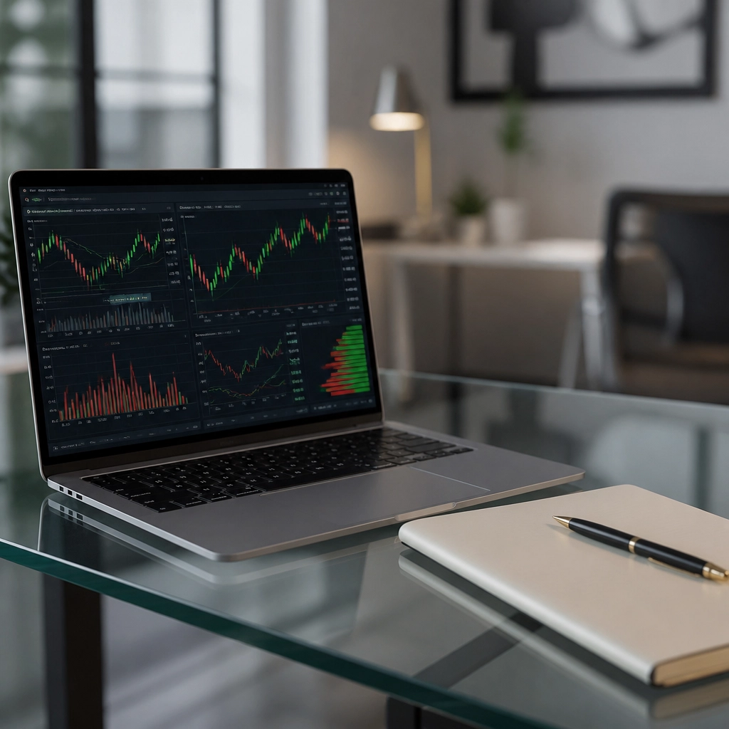 Präzise Datenanalyse auf einem modernen Laptop als Grundlage für strategische Entscheidungen
