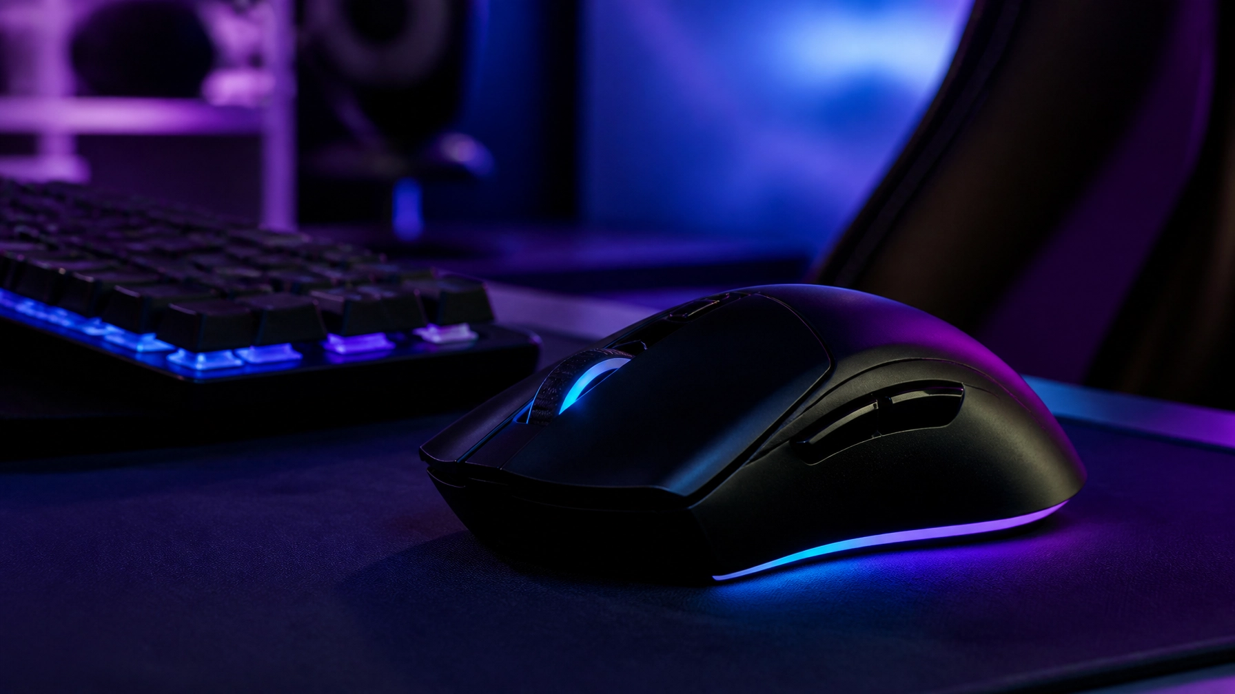 Gaming Maus und Tastatur mit RGB Beleuchtung