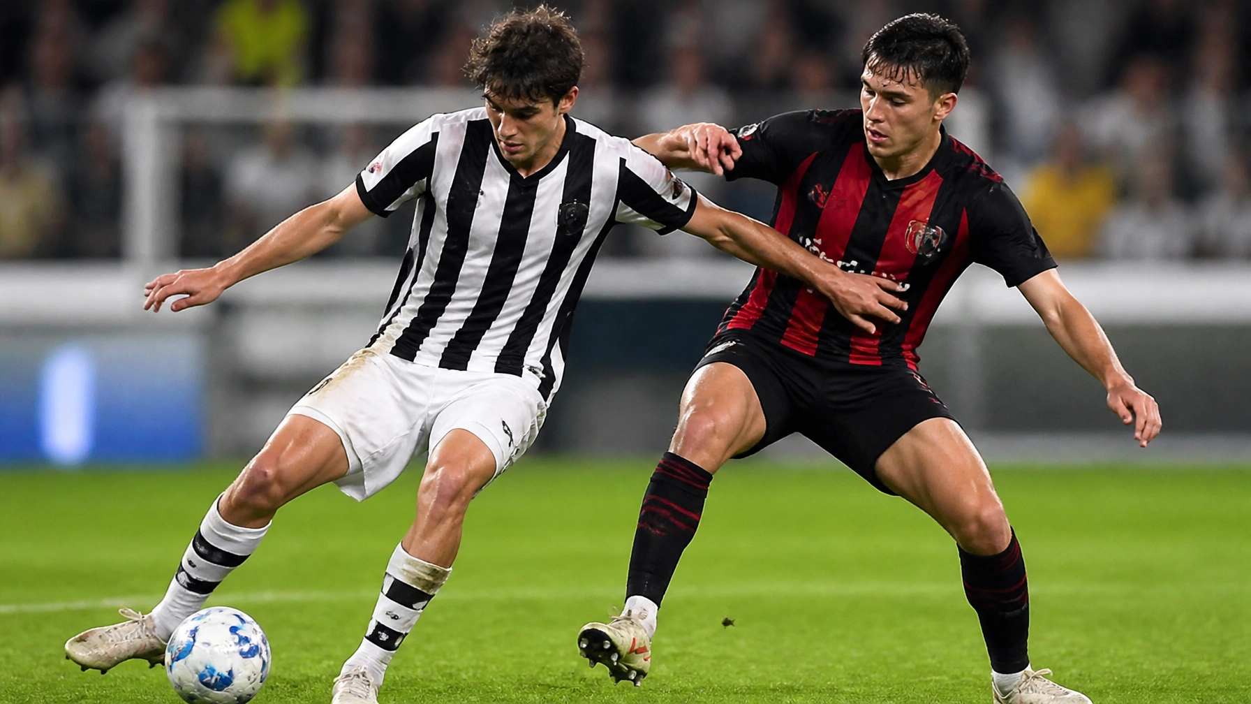 Zweikampf zwischen Botafogo und Vitoria in der brasilianischen Serie A