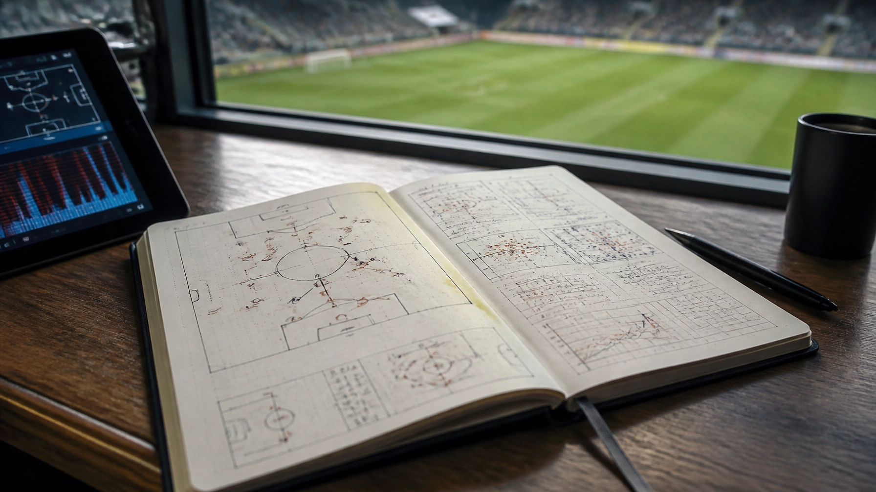 Taktische Analyse und Spielvorbereitung