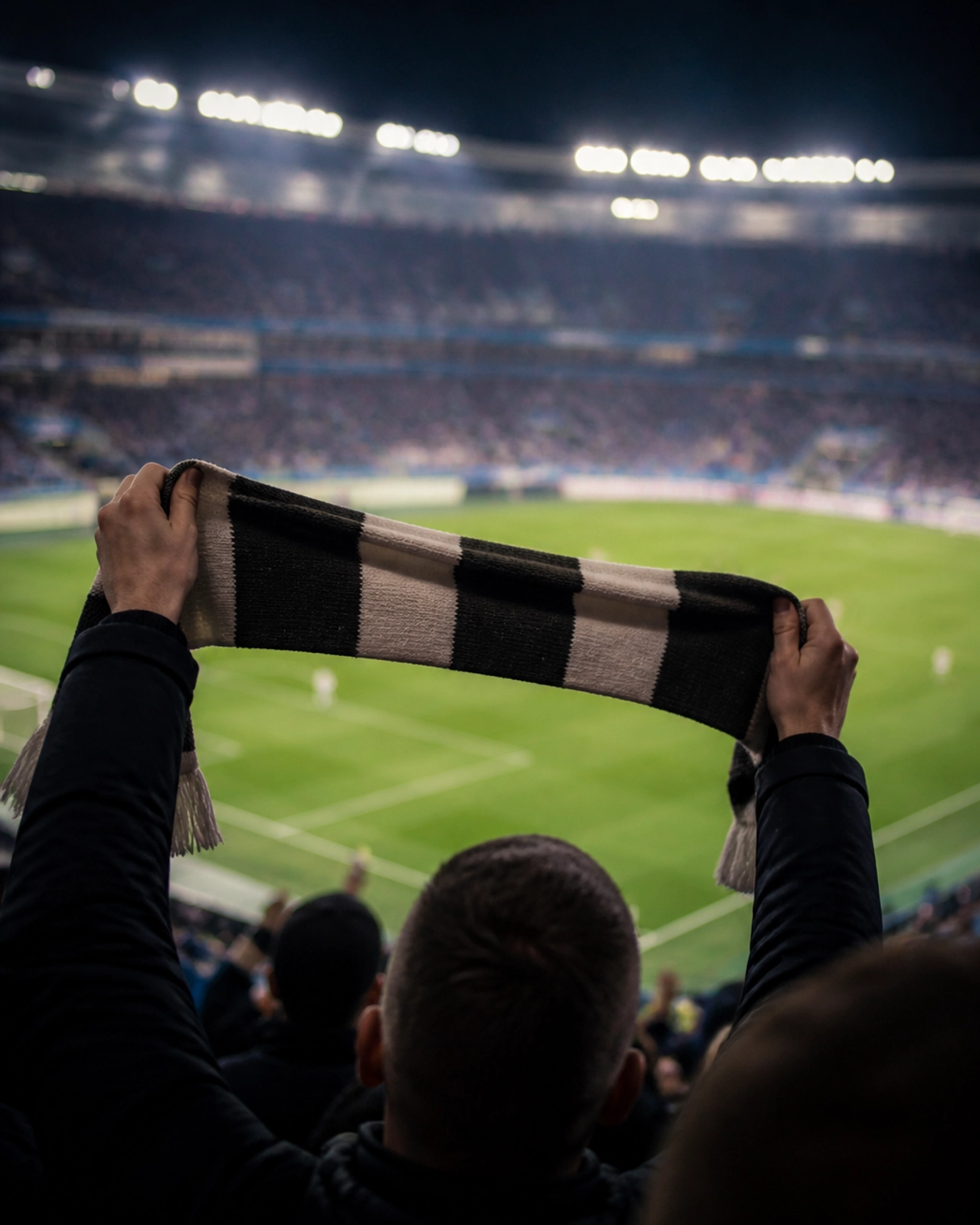 Fans im Stadion in Erwartung eines spannenden dänischen Superliga-Duells