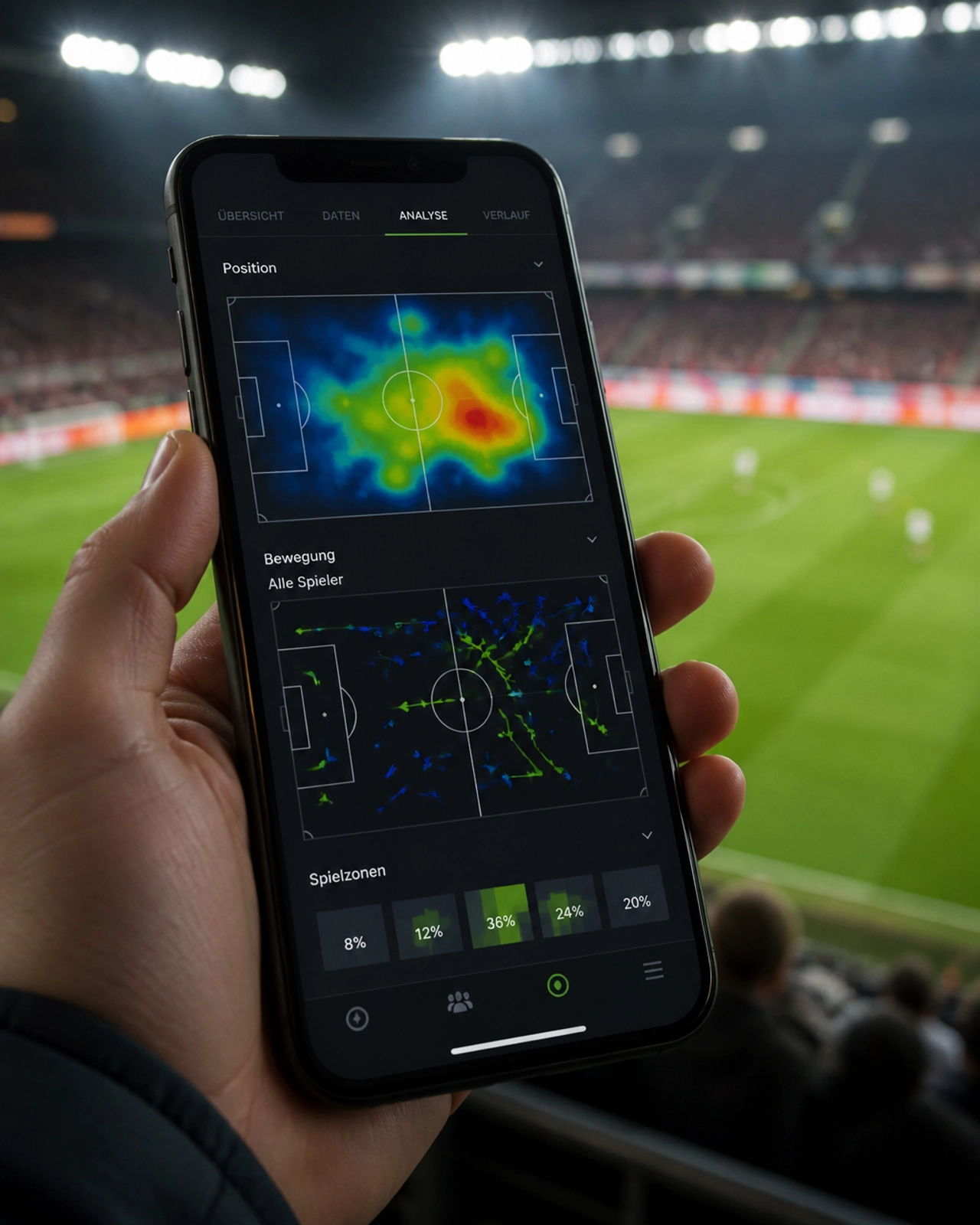 Mobile Data Dashboard - Football Analytics 2026