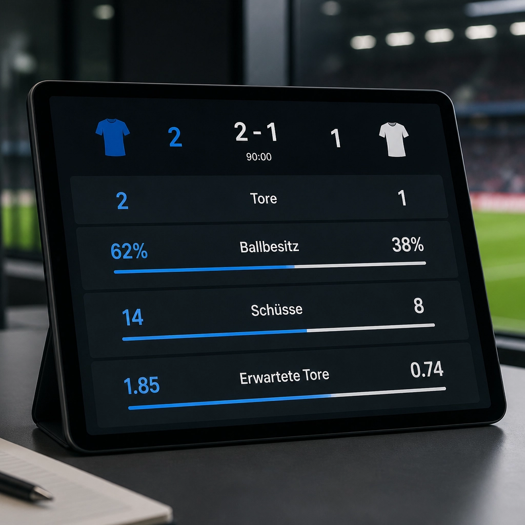 Datenbasierte Analyse von Fußballmetriken für fundierte Entscheidungen