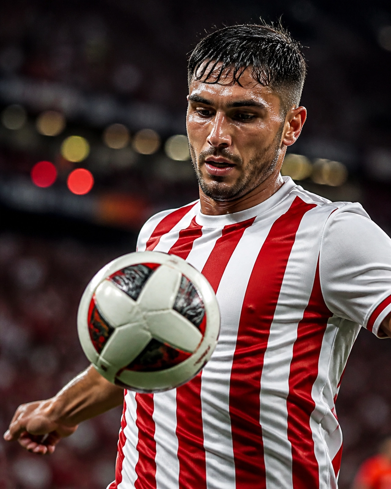 Spieler von Atlético San Luis in einer Offensivaktion