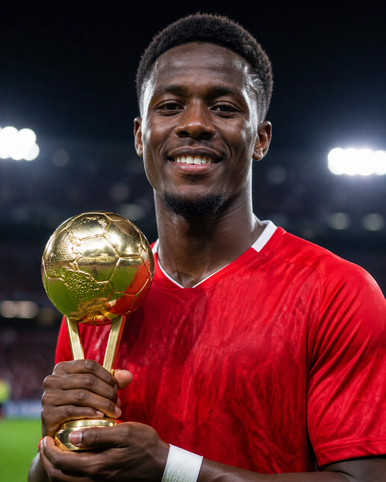 Rodri mit der Trophäe als bester Spieler des Turniers 2026