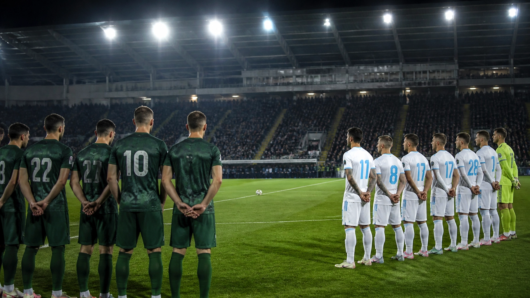 Europäische Fußballatmosphäre vor dem Rückspiel zwischen Celje und Slovan Bratislava