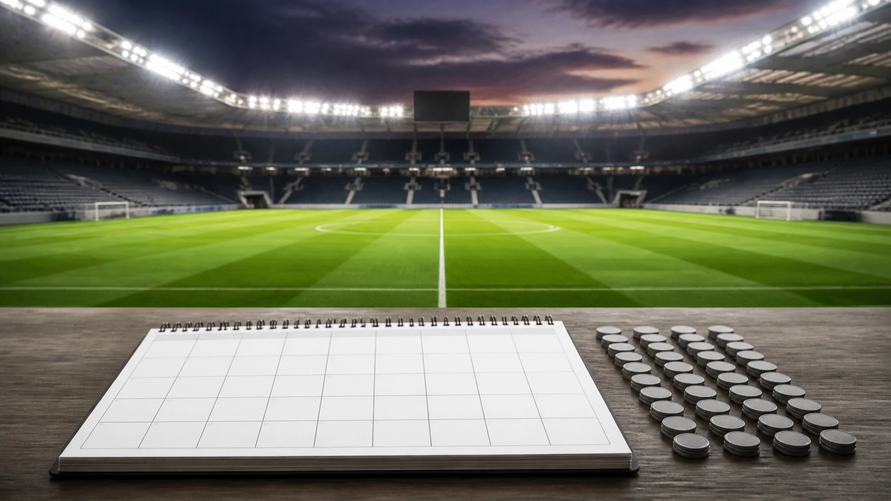 Saisonplanung für 34 Bundesliga-Spieltage mit kontrolliertem Risiko