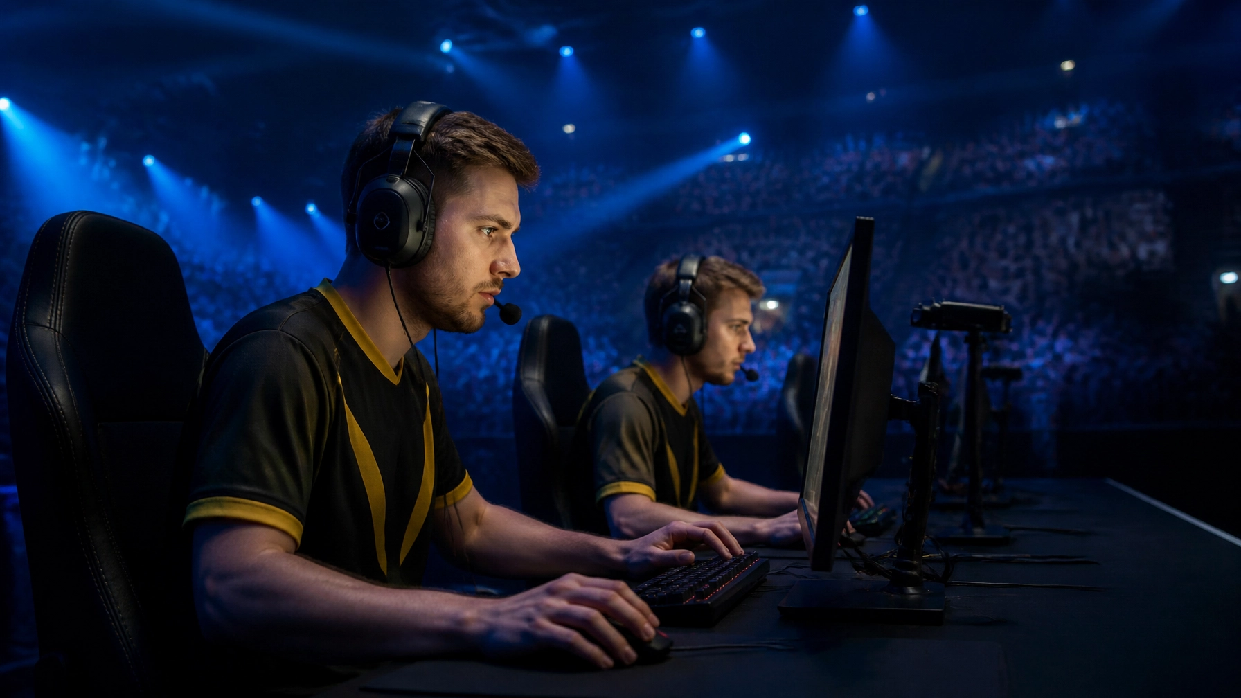 CS2-Playoff-Match in einer Arena