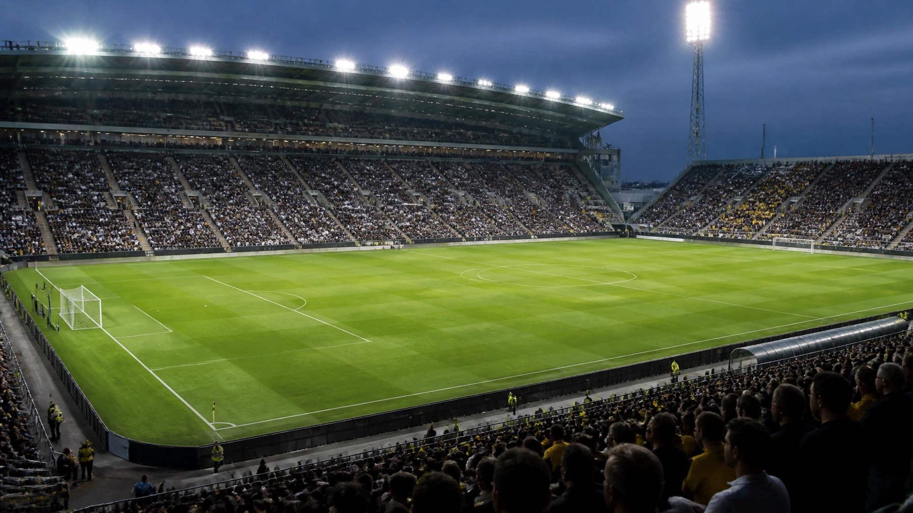 Stadionatmosphäre in Graz vor dem Champions-League-Qualifikationsspiel