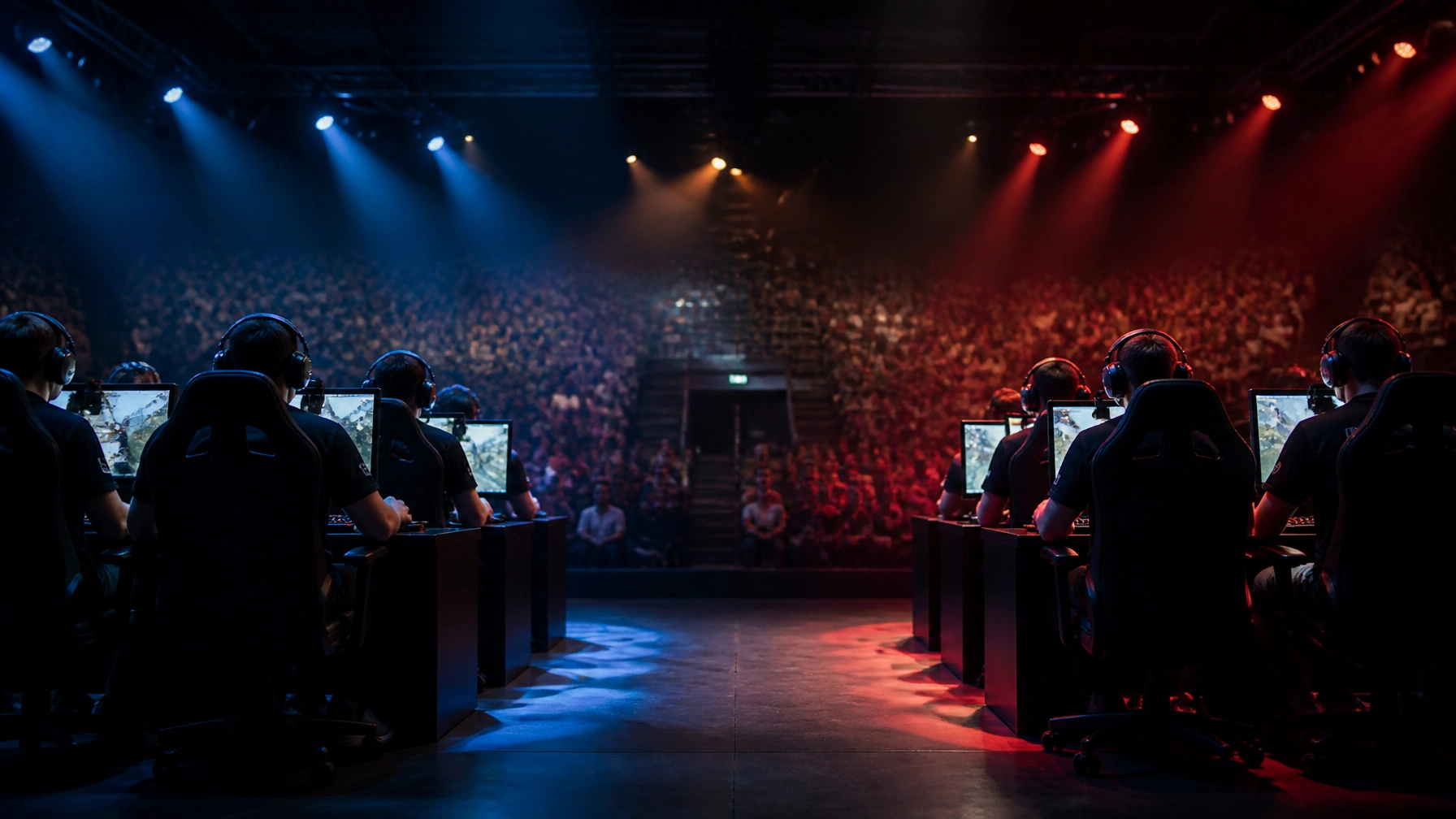 Counter-Strike-2-Playoffs in einer modernen Arena