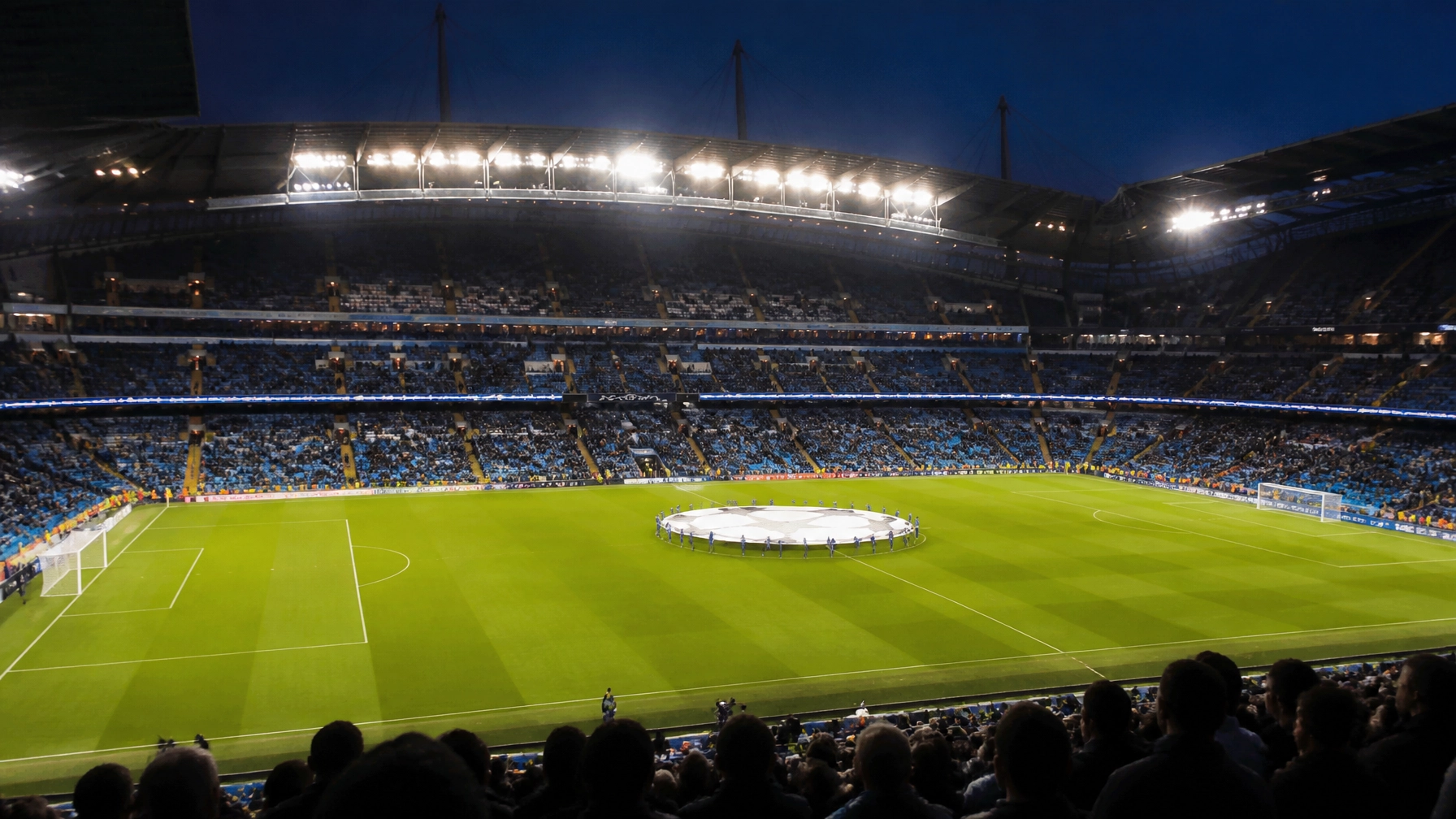 Atmosphäre vor dem Premier-League-Auftakt im Etihad Stadium