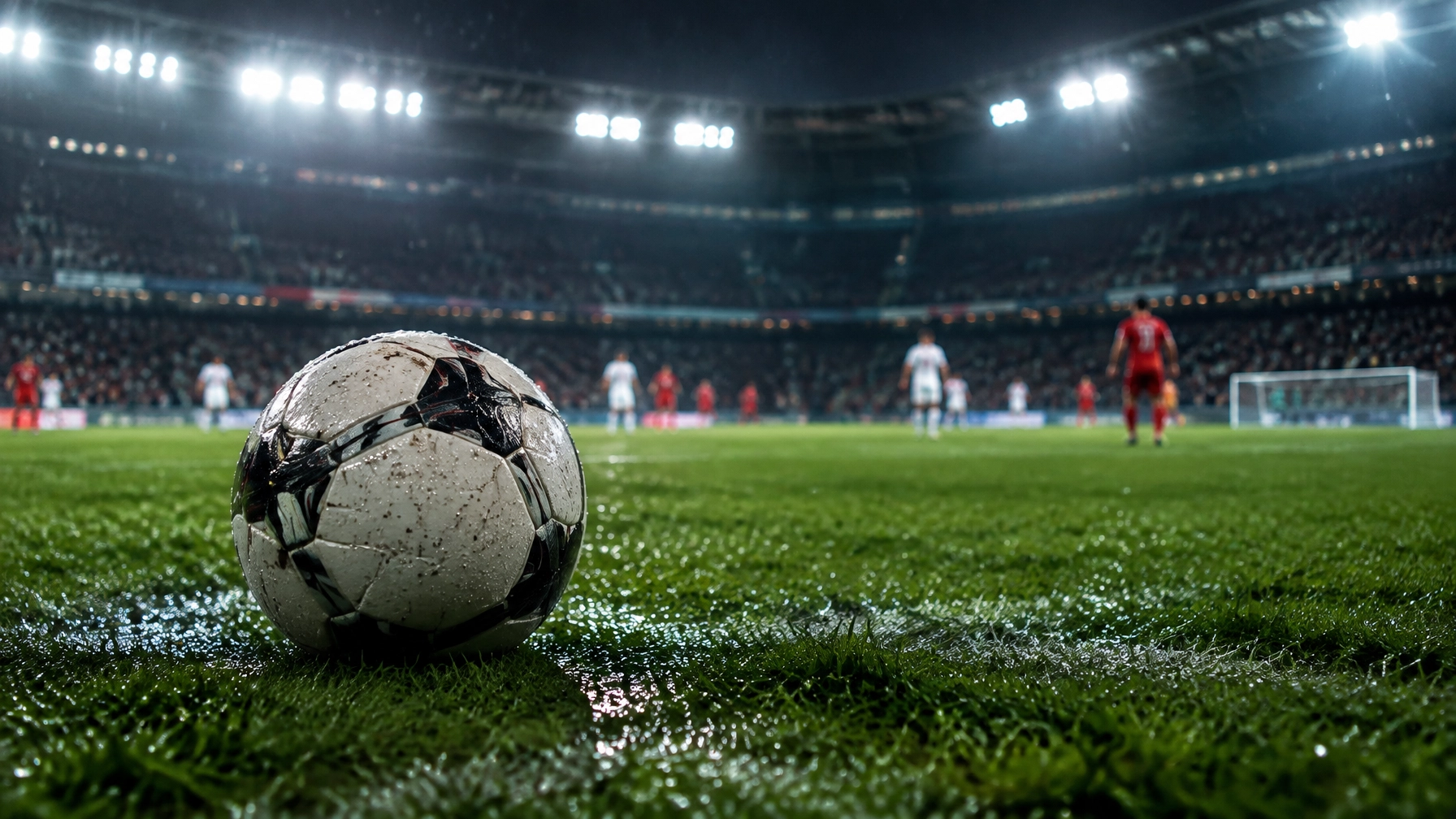 Fußball und Stadionrasen als neutrales Motiv für Handicap- und Torwetten