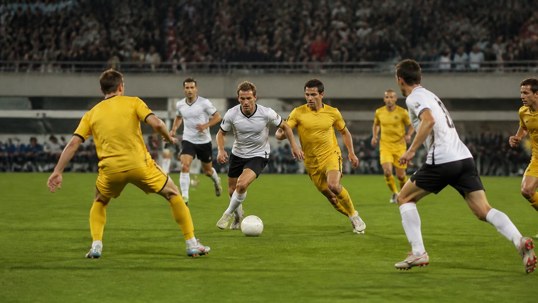 Offensive Umschaltsituation im deutschen Fußball