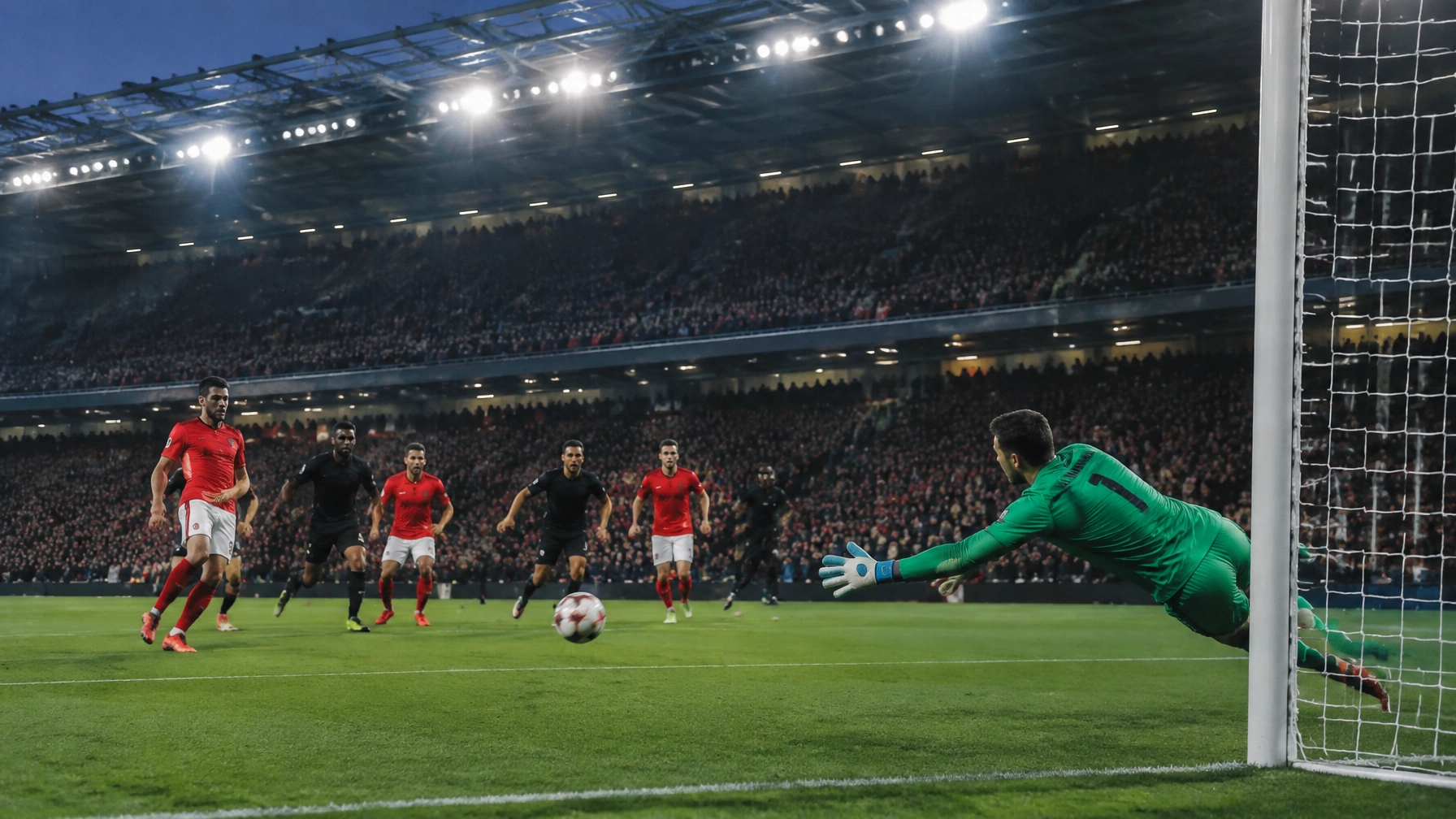 Arsenal verteidigt eine Führung in einem englischen Abendspiel