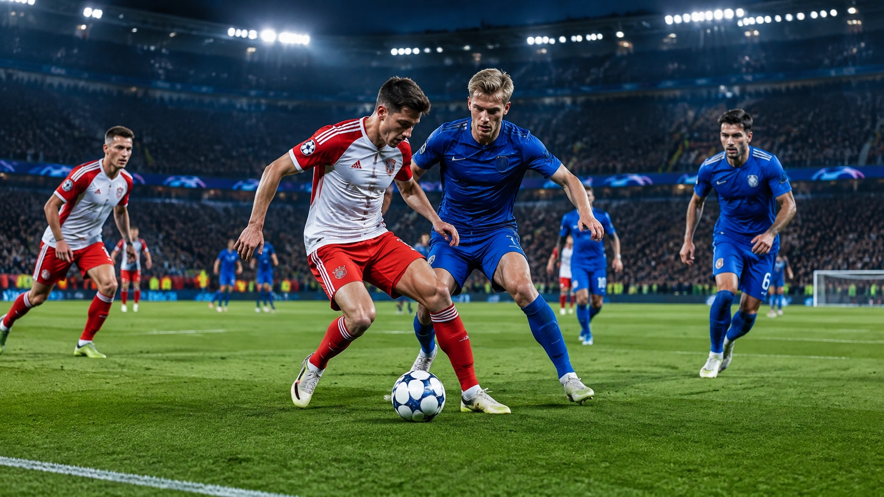 Europäischer Klubfußball unter Flutlicht in der Ligaphase